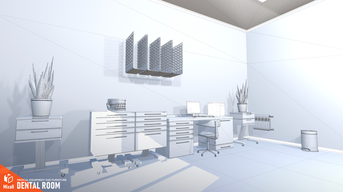 Dental Room - medical equipment and furniture