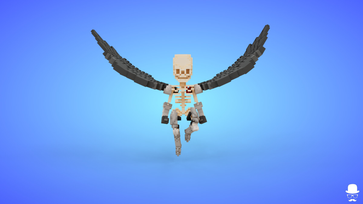 Voxel Angel Characters Pack