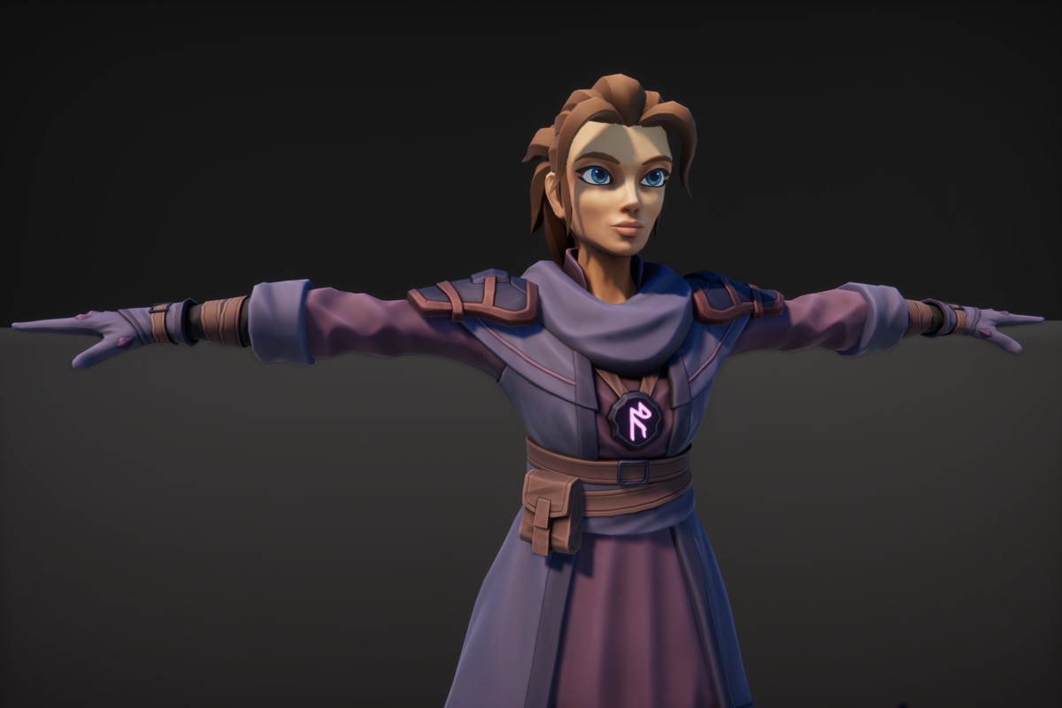 Stylized Fantasy Mage Characters