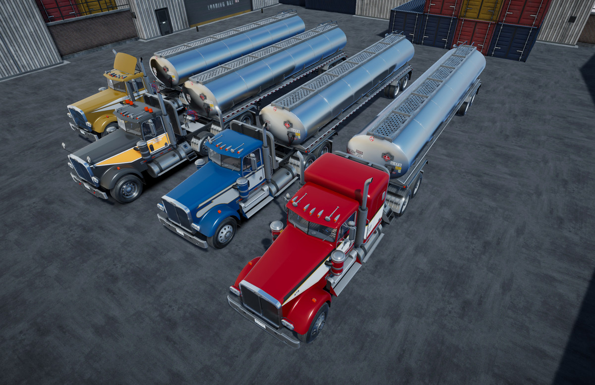 80s Semitruck Tanker