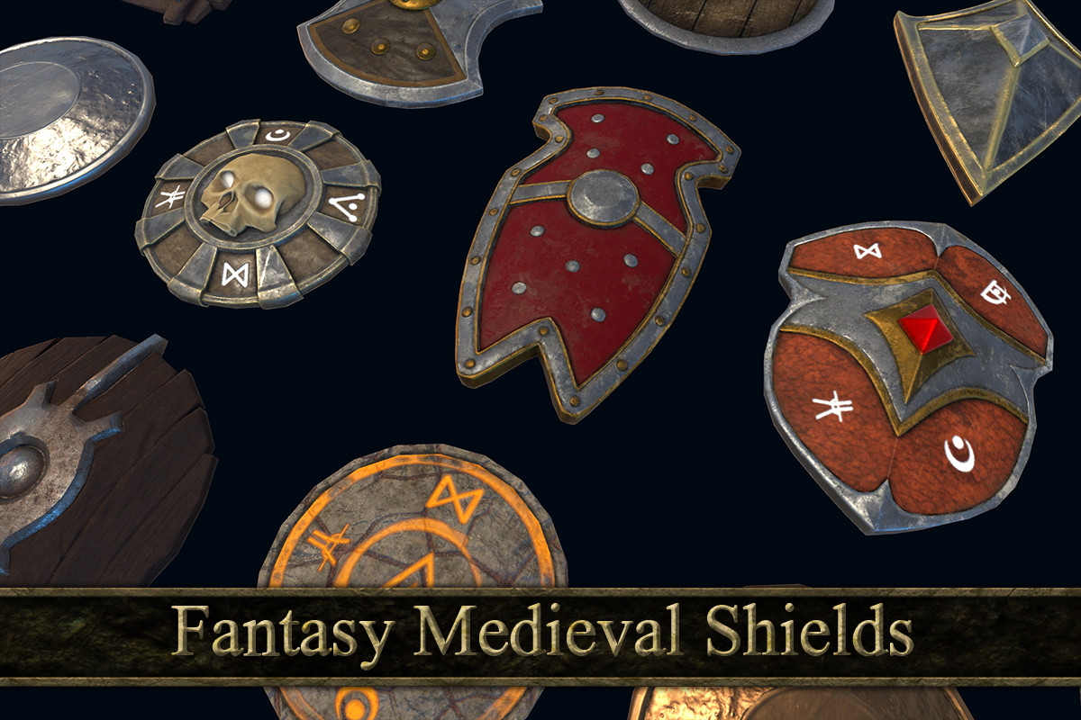 Fantasy Medieval Equipment Bundle (3 Packs)