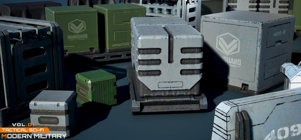 Tactical Sci-Fi: Modern Military Props Vol.01