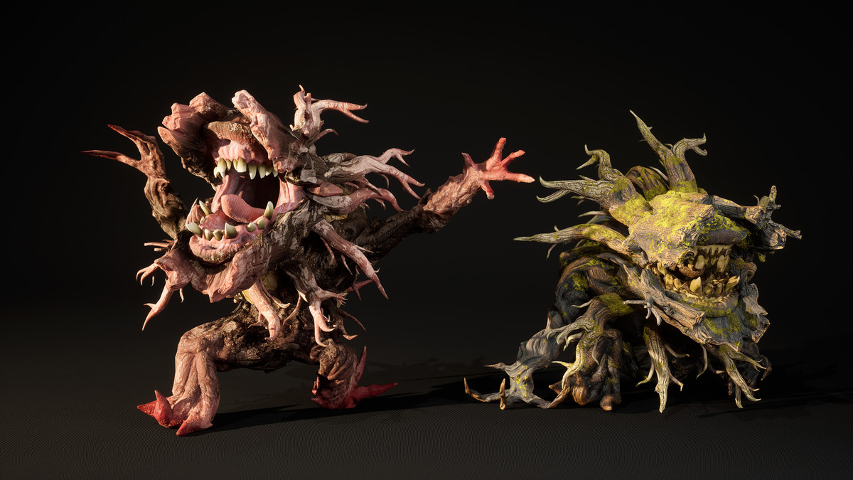 Creature Stump Monster