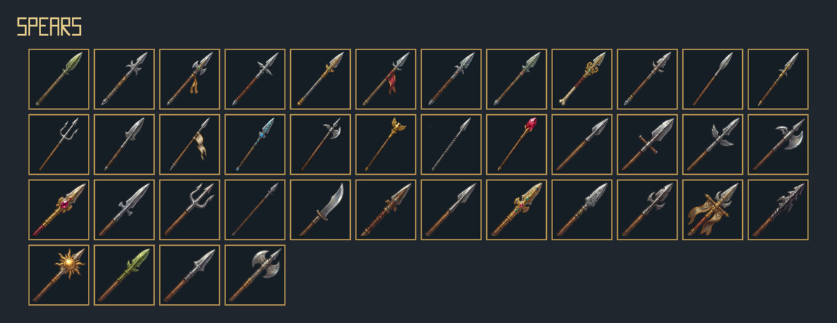 863 Weapon Icons – Mega RPG Weapon Pack