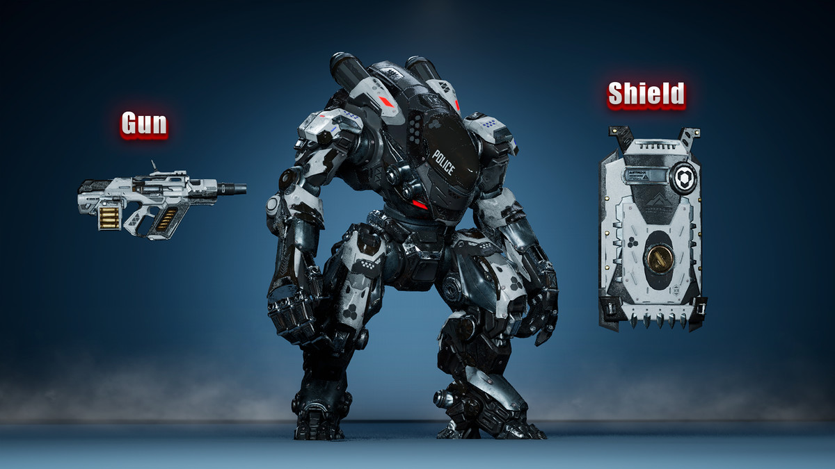 Sci-Fi Mecha 01