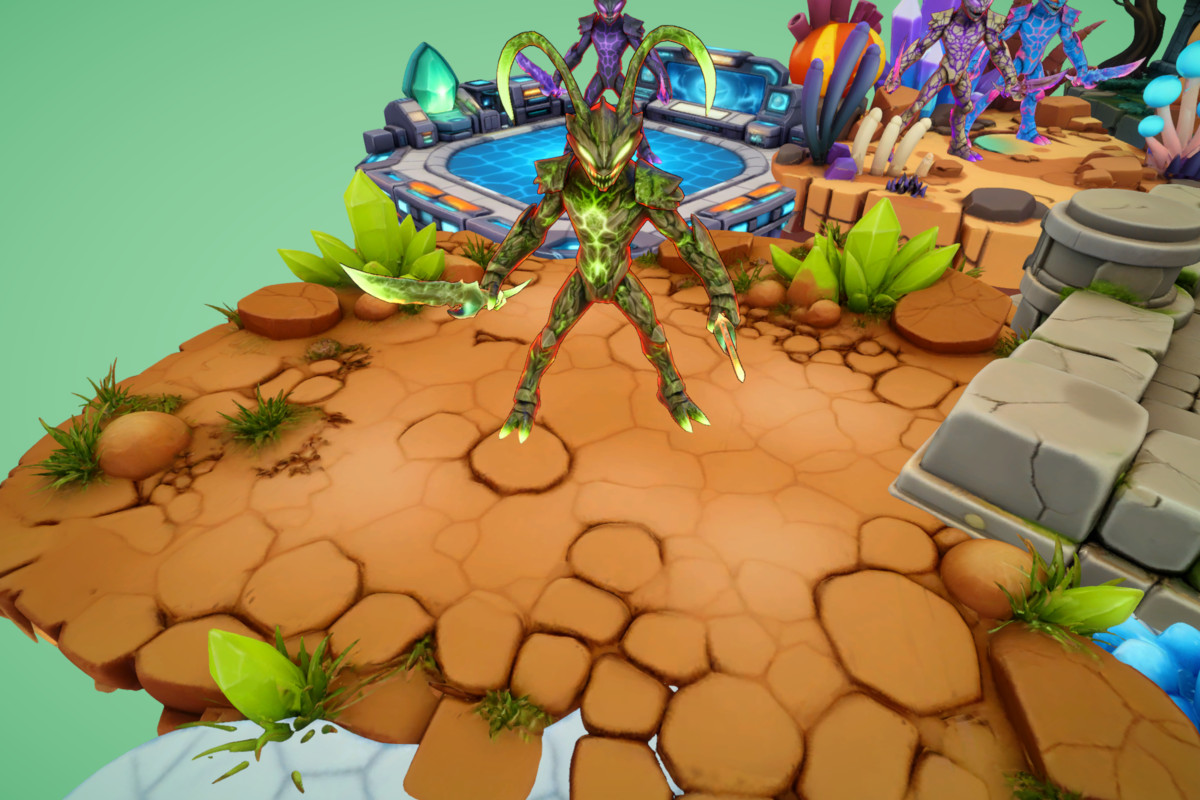 Festerkin - Stylized Fantasy Monster (Rig + Animation) – PixeliusVita