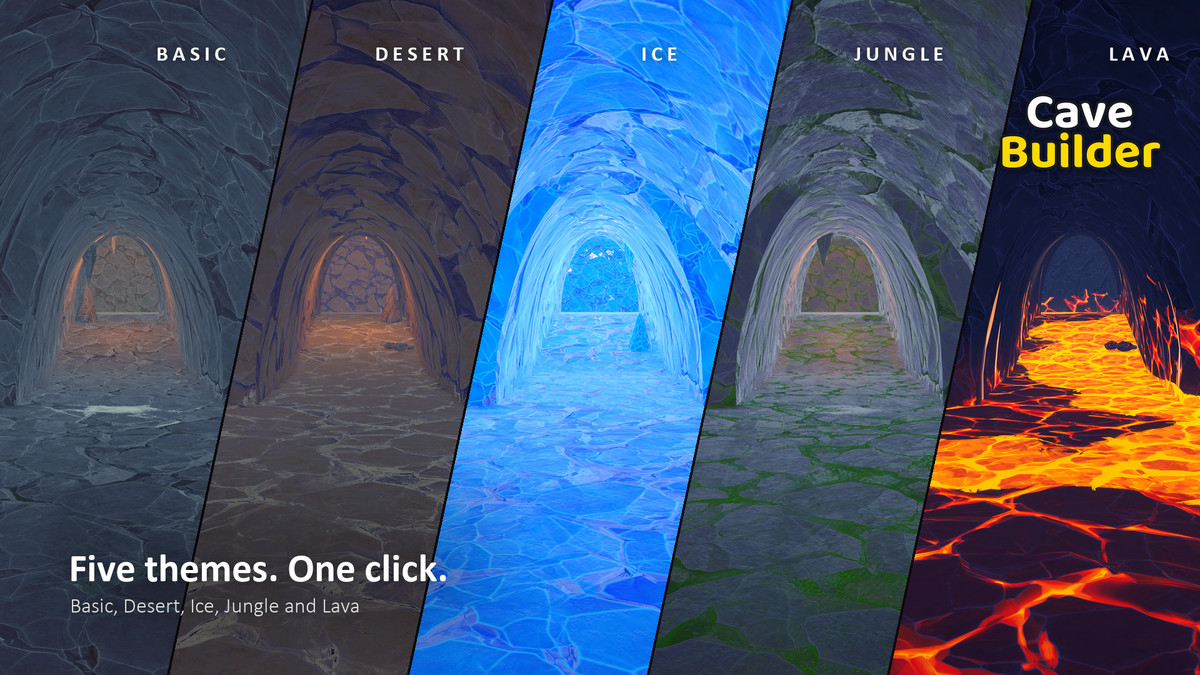 Procedural Cave Builder