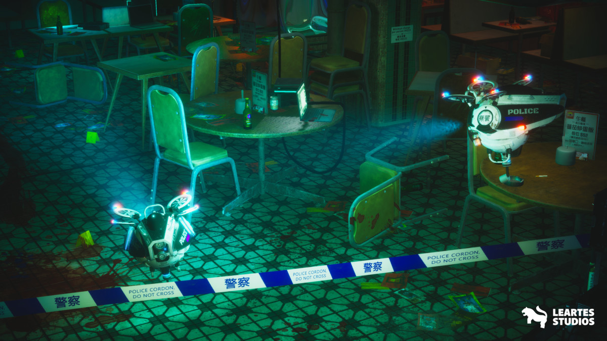 Restaurant Crime Scene