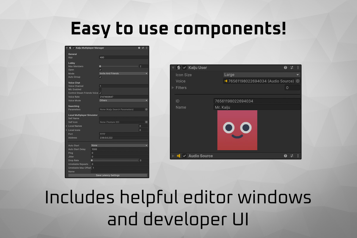 Kaiju Multiplayer Engine for Steam