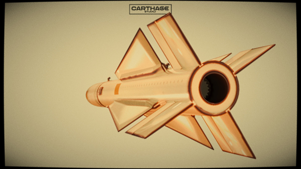 Modular lowpoly Missile & Launcher Pack