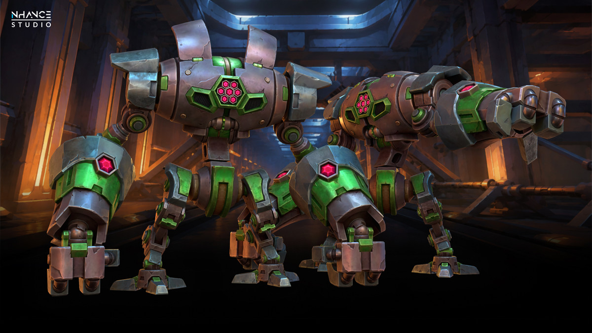 Stylized Bruiser Bot