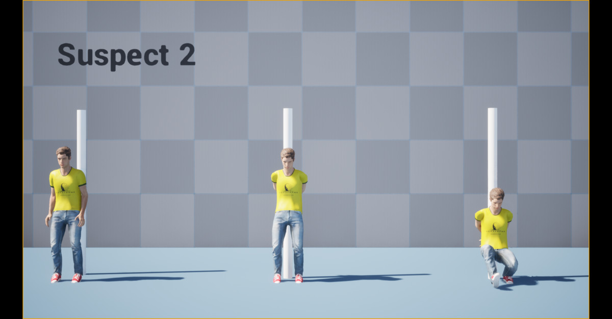 Crime Suspect Animation