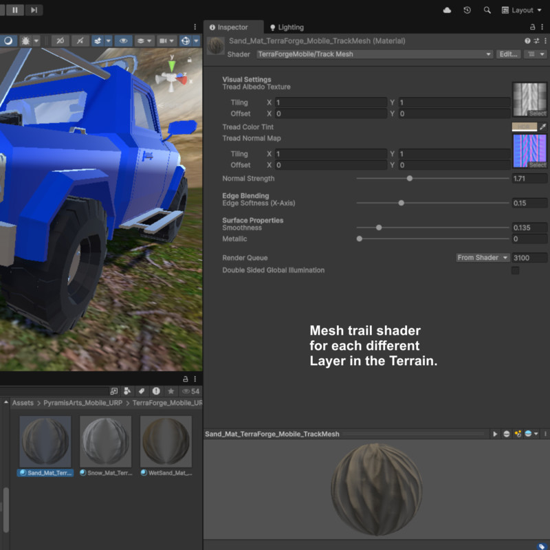 TerraForge Mobile - URP