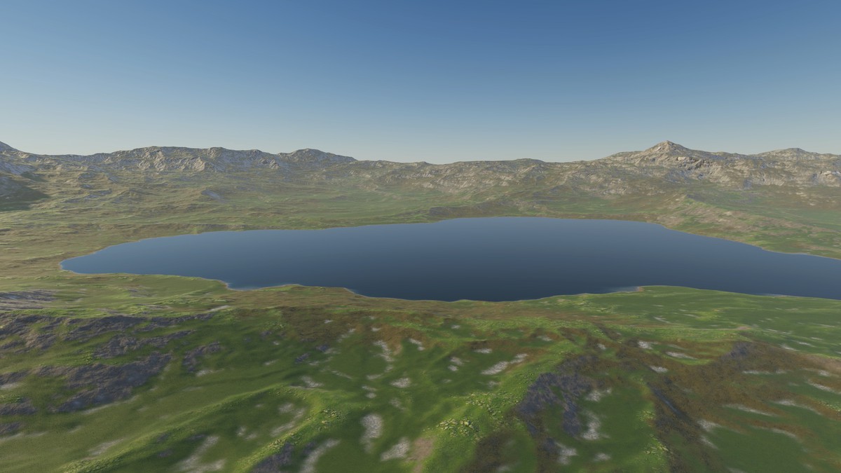 Procedural Islands, Lakes & Hills 8K - 48 Terrains