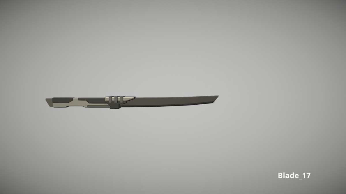 Cyberpunk Armory - Low Poly