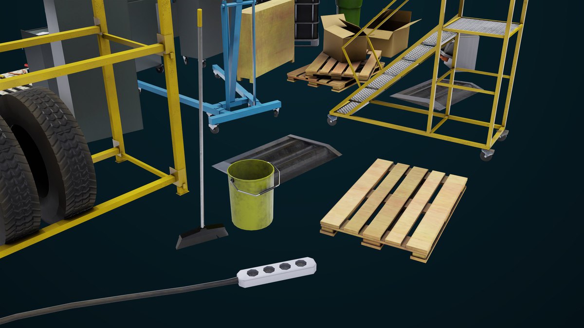 Workshop Tools Pack 01 UPR HDRP Textures