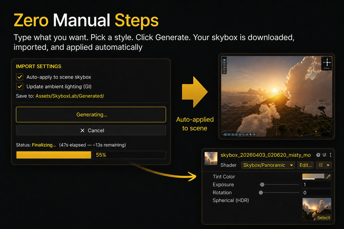 SkyboxLab - AI Skybox Generator