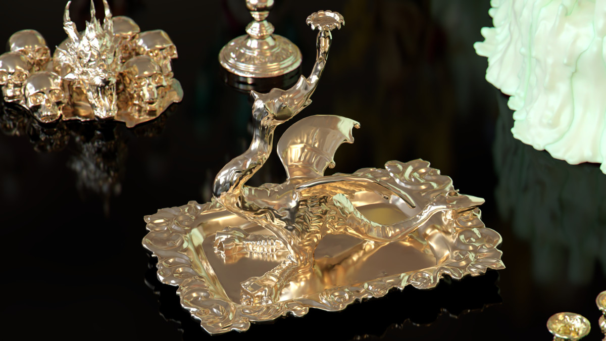 Ornate Candles, CandleHolders, and Wax Sculptures - 133 Models Set