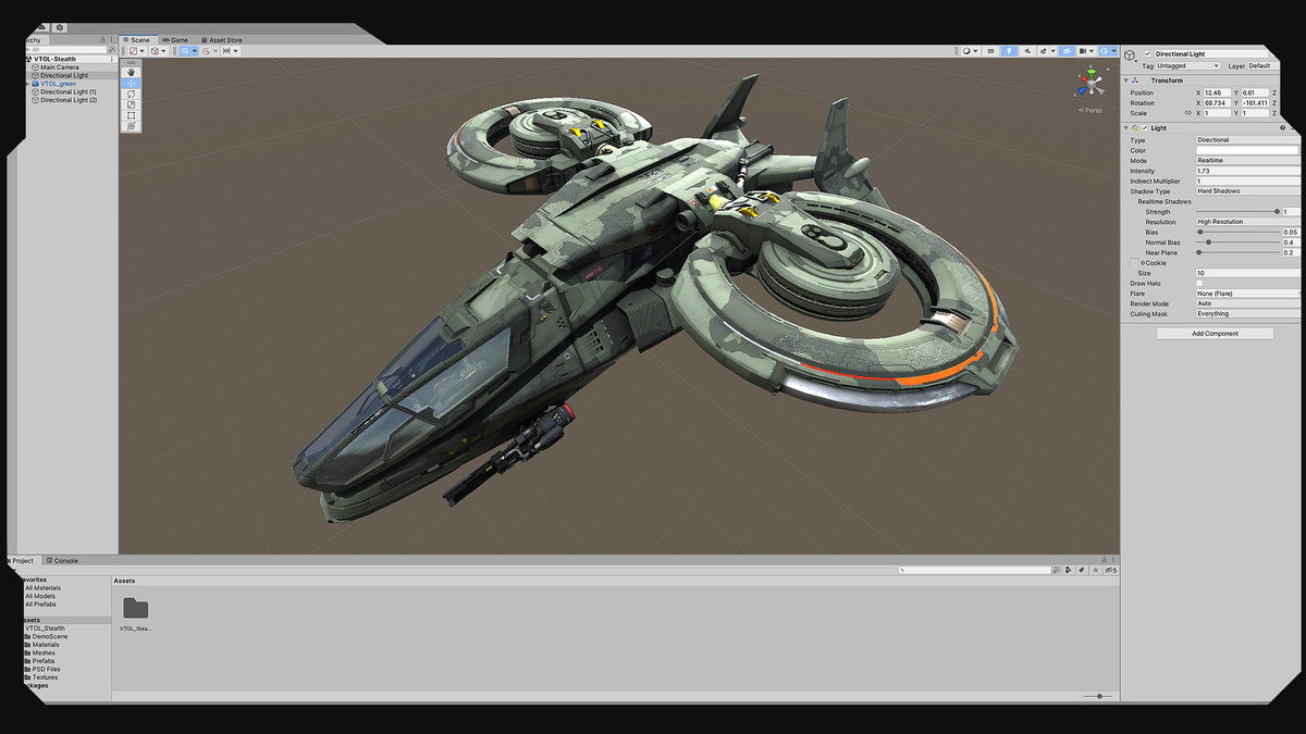 VTOL - STEALTH Fighter