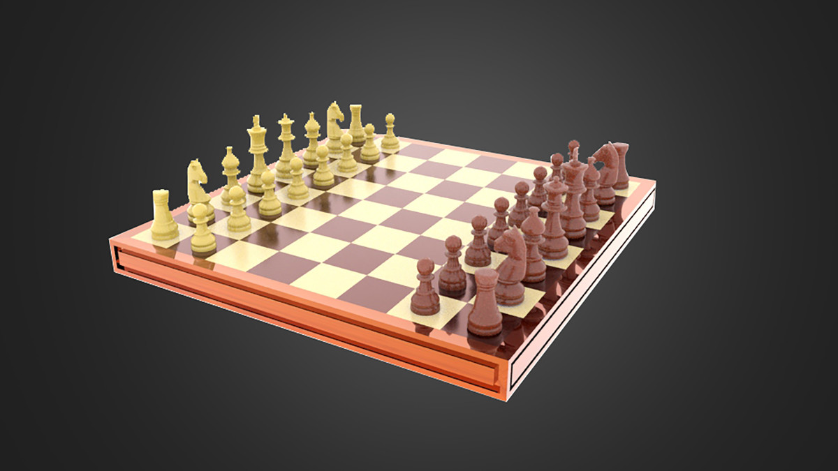 Chess House Environment Pack – Complete Strategy Game Scene | Modular Assets