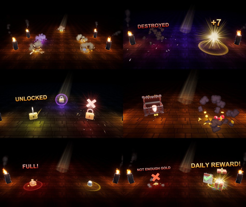 RPG Loot Feedback FX — 260+ Loot, Chest & Reward Effects