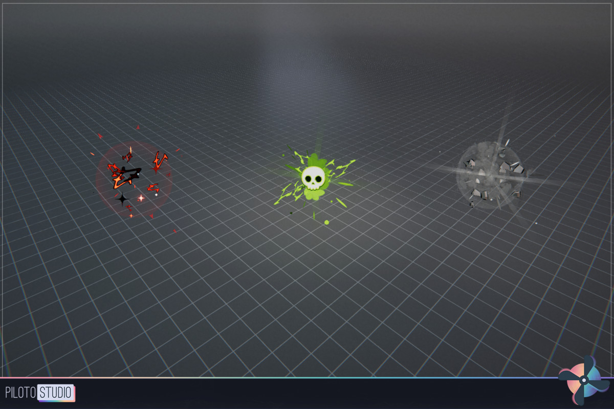 Toon Hits and Status Effects VFX