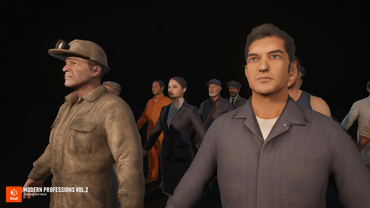 Modern Professions Vol.2 - Character Pack
