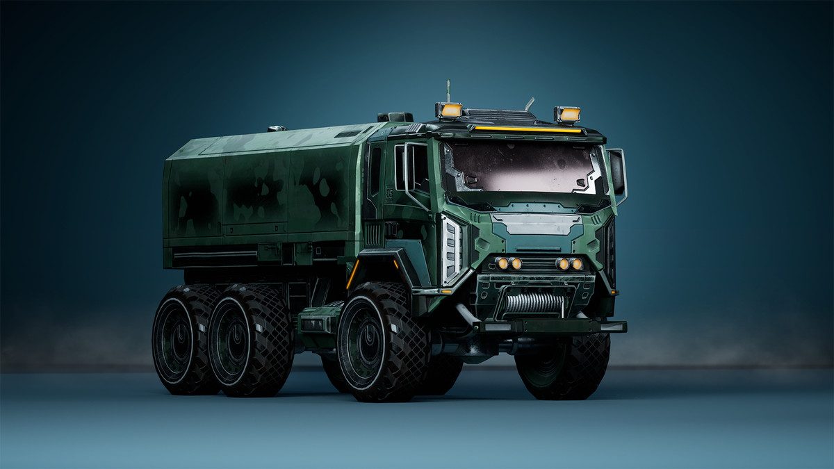 Sci-Fi Transport - Truck