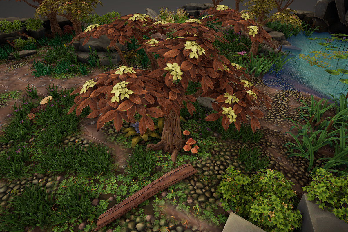 Stylized Fantasy Vegetation 9