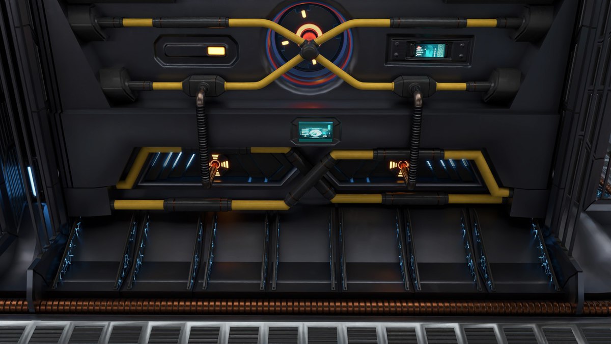 Sci Fi Corridor 01 URP HDRP Textures