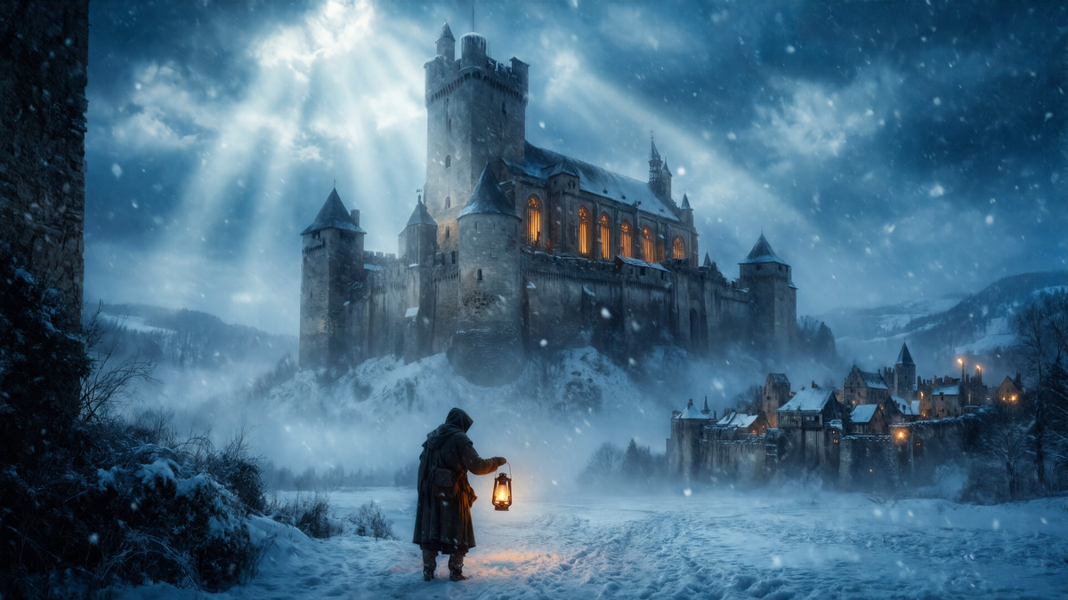 Frozen Medieval Fantasy Music Pack – Winter Monastic RPG Ambient Soundscapes