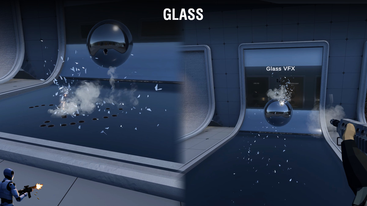 Realistic Gun VFX (Muzzle Flash, Bullet Impact, Ejections, Gun VFX, VFX)