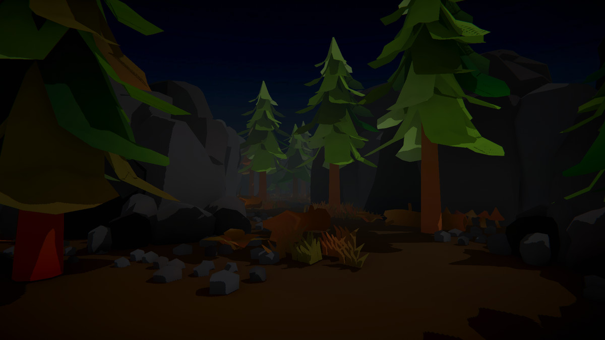 Polygonal Woodlands Nature Asset Package