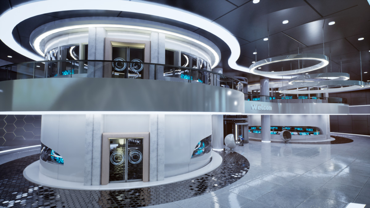 Futuristic Environment Kit Vol.3 – Sci-Fi Armory Facility