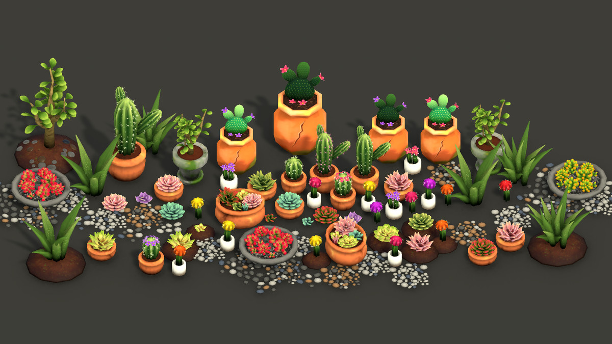 Nature Necessities - Stylized Succulents