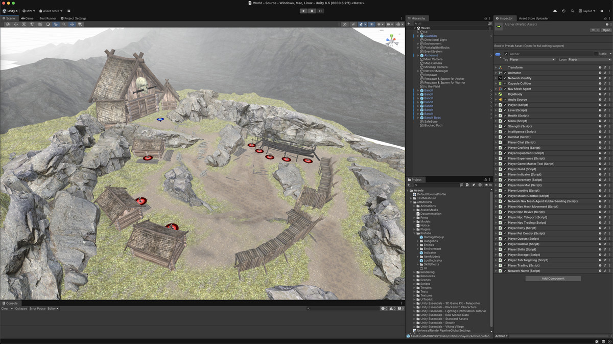 uMMORPG Definitive Edition - MMORPG Engine