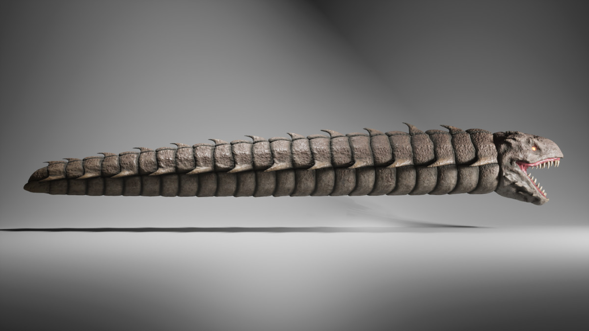 Dragon Worm Snake