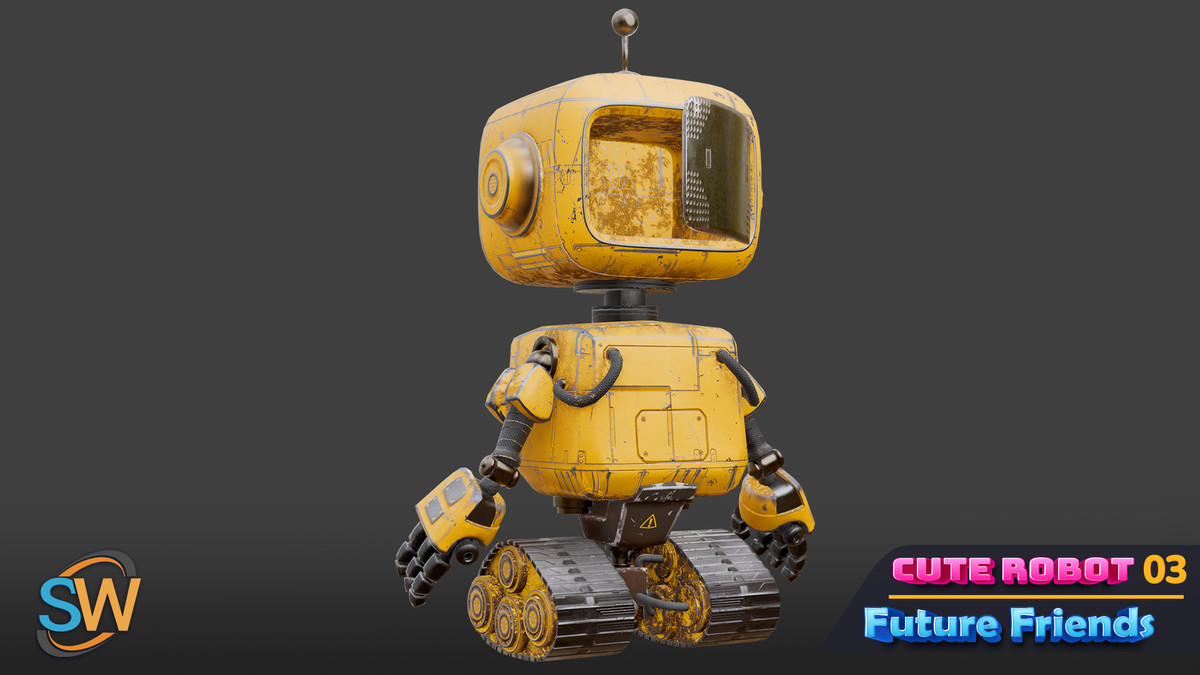 Cute Robot 03 - Future Friends