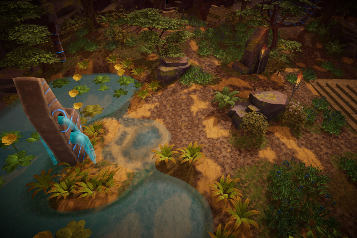 Ruins Forest Environment