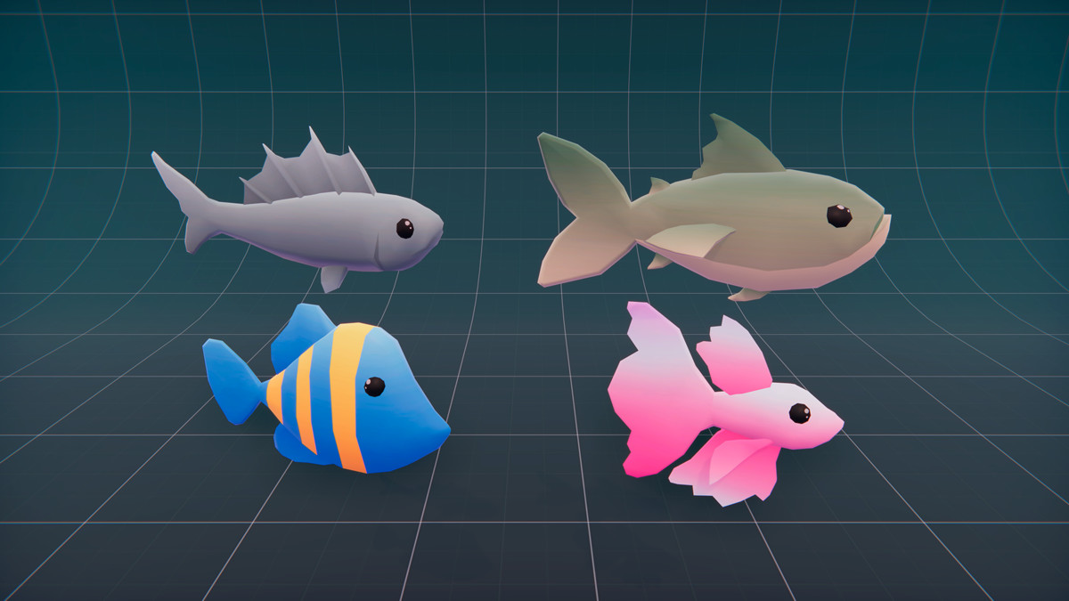 Stylized Fish Pack - LowPoly Aquatic Life