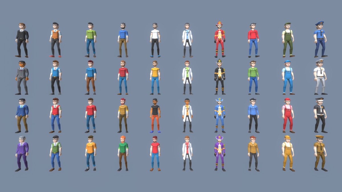 POLYGRUNT - Low Poly City Pack [3D Art]