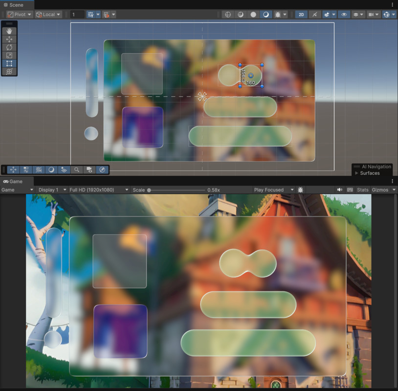 Liquid Glass UI