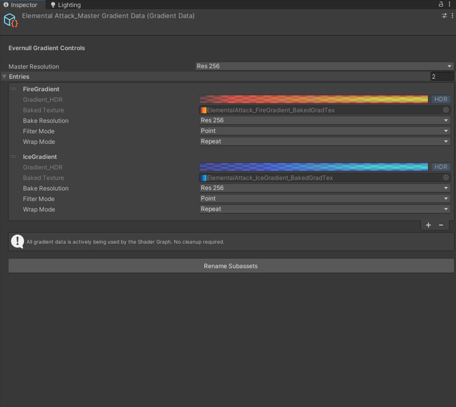 Shader Gradients - Edit Gradients as Material Properties