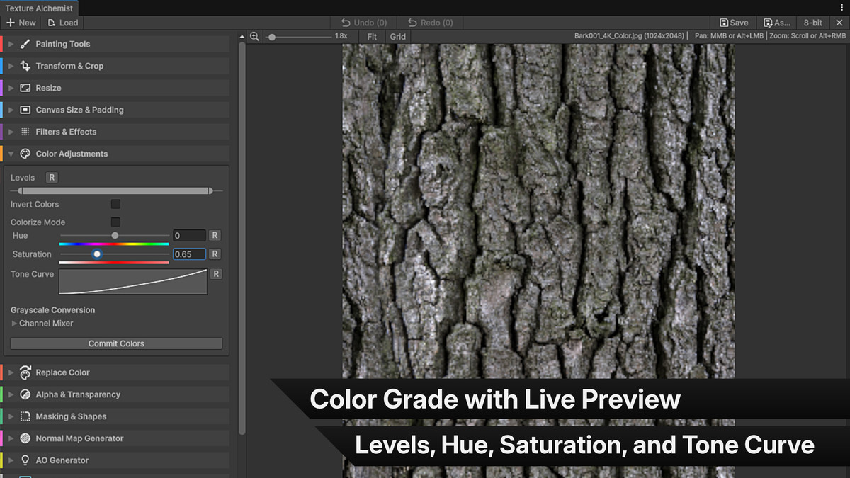 Texture Alchemist – Image & Texture Editor