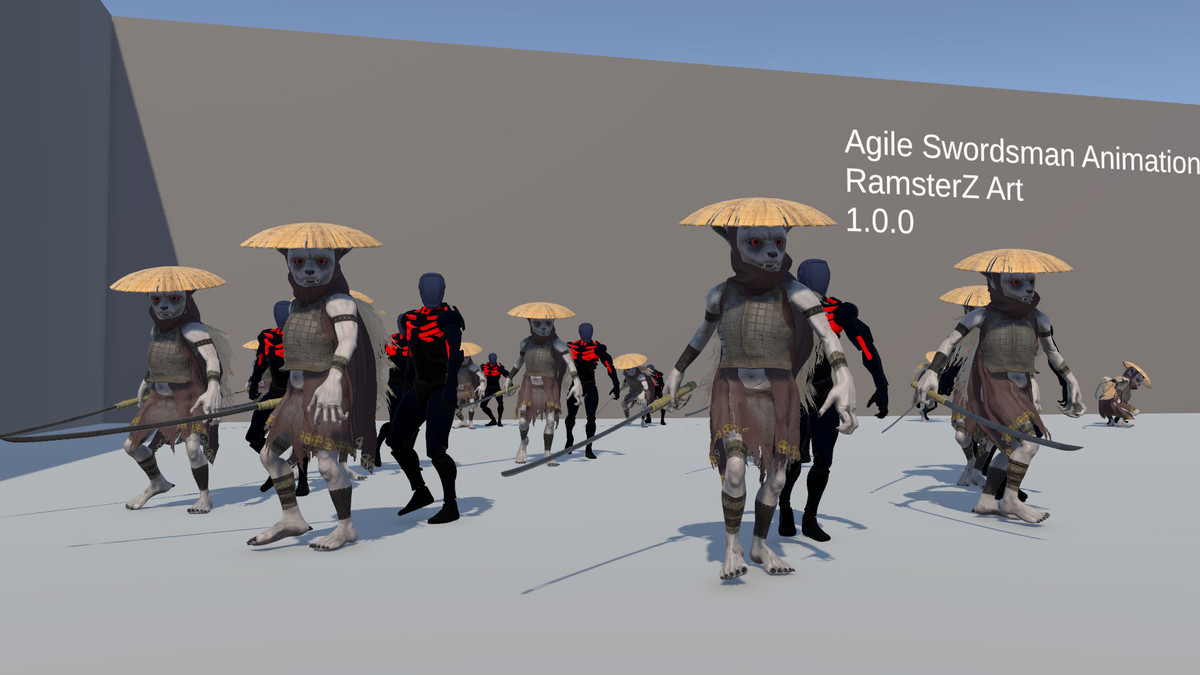 Agile Swordsman Animations