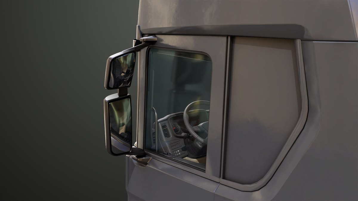 Heavy Truck Chassis 06 Interior URP HDRP Textures