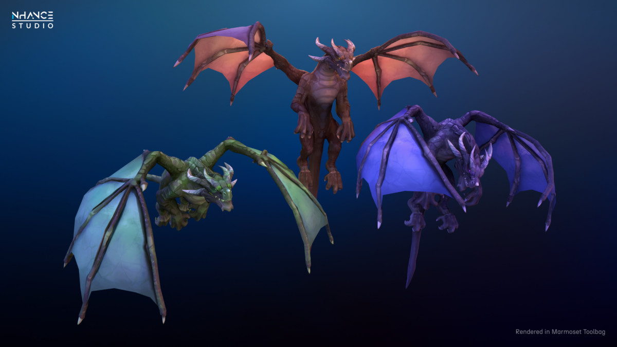 Stylized Fantasy Drake