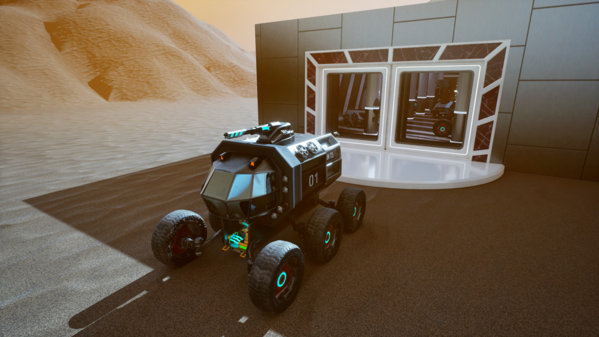 Futuristic Environment Kit Vol.3 – Sci-Fi Armory Facility