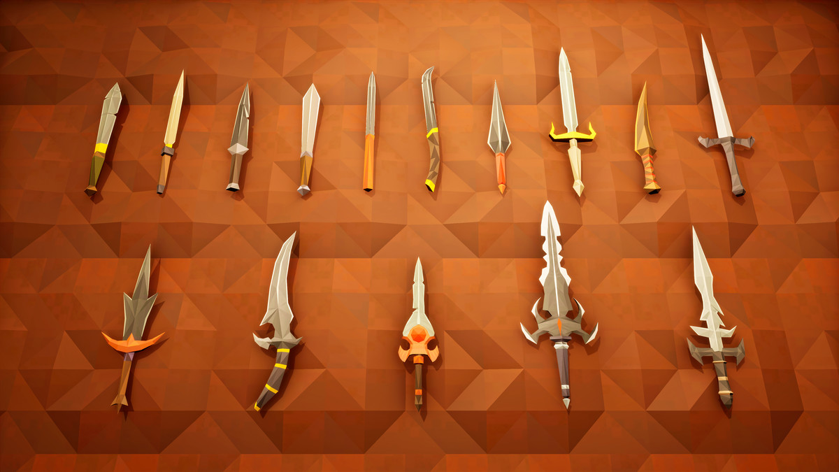 Low Poly Fantasy Weapons Pack