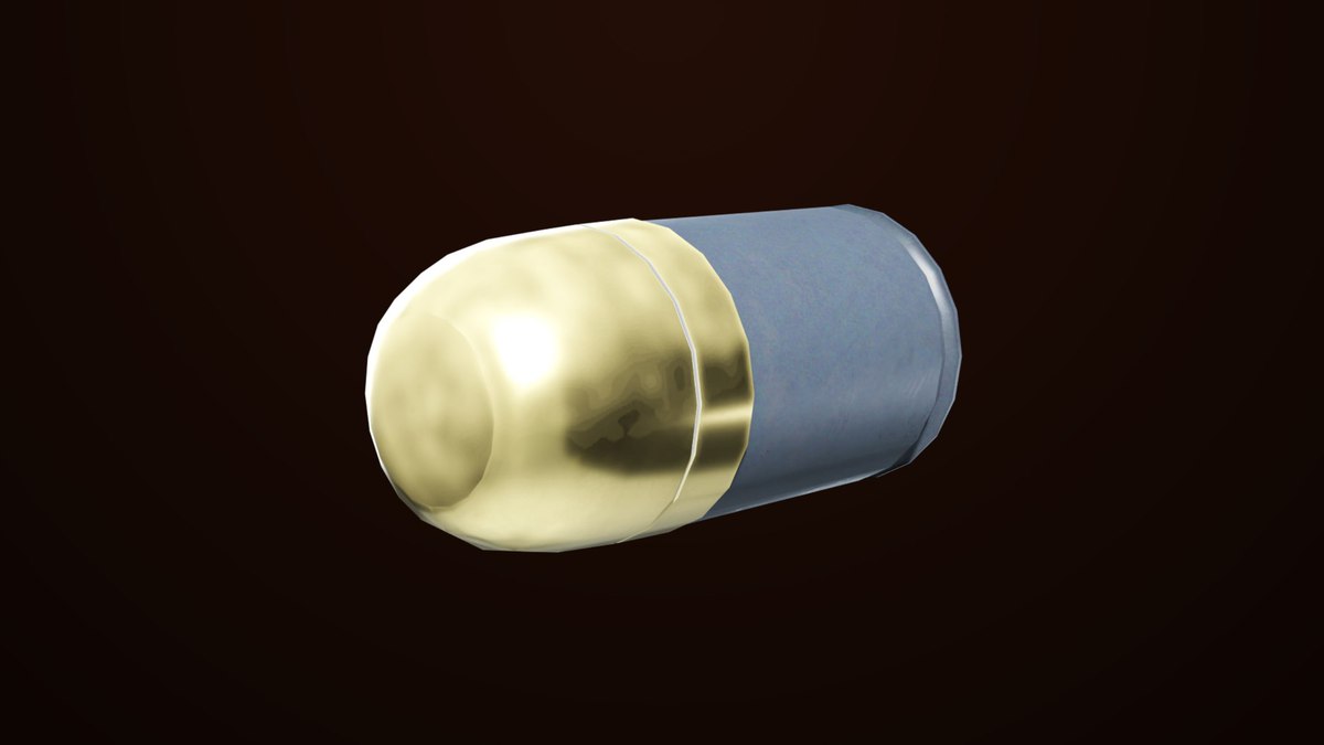 6 Grenade Launcher Black URP HDRP Textures